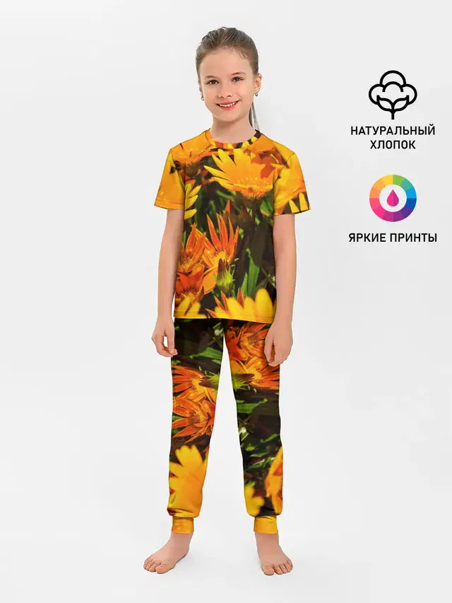 Детская пижама с брюками