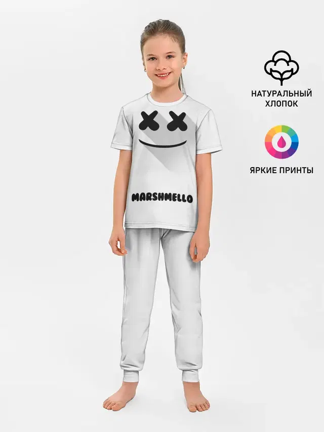 Детская пижама с брюками