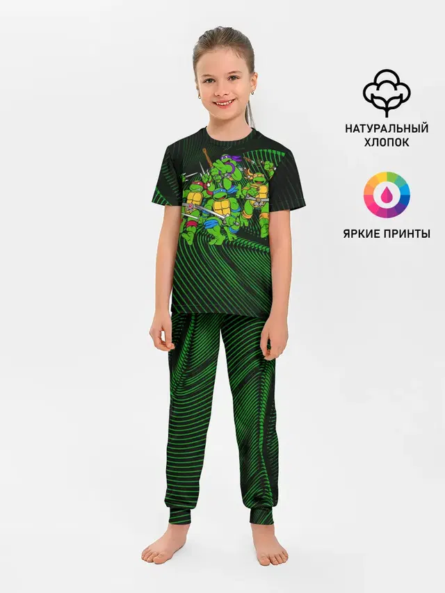 Детская пижама с брюками
