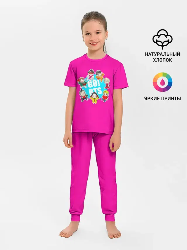 Детская пижама с брюками