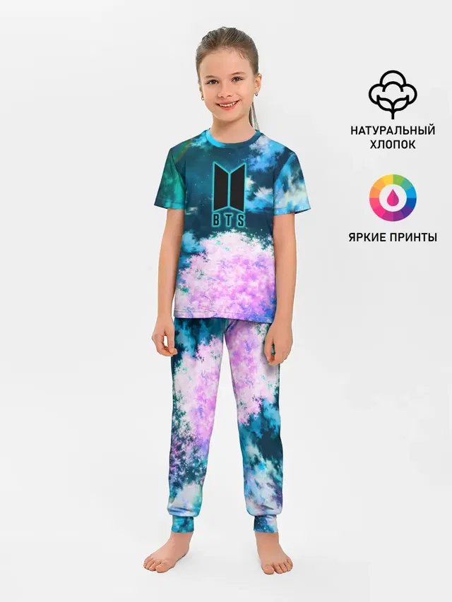 Детская пижама с брюками