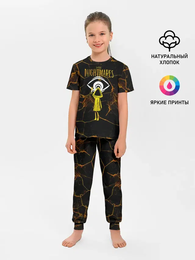 Детская пижама с брюками