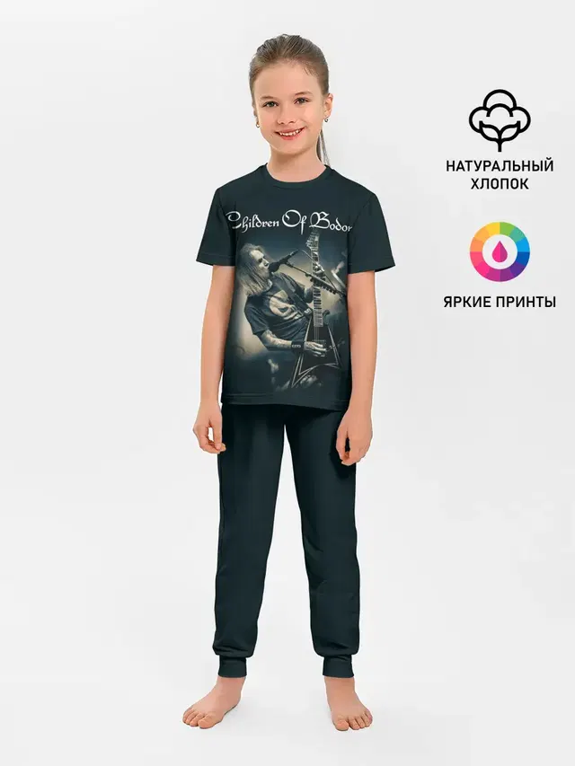 Детская пижама с брюками