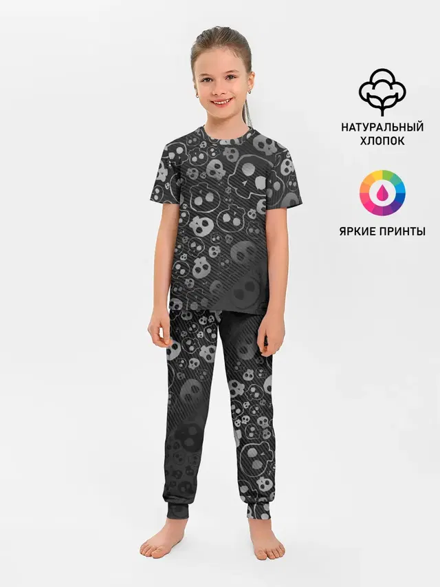 Детская пижама с брюками