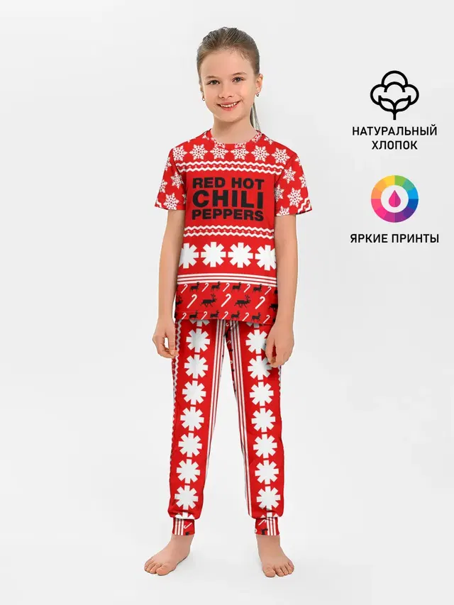 Детская пижама с брюками