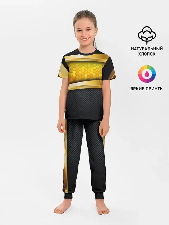 Детская пижама с брюками