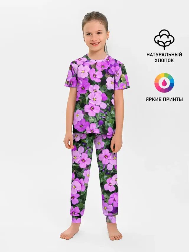 Детская пижама с брюками