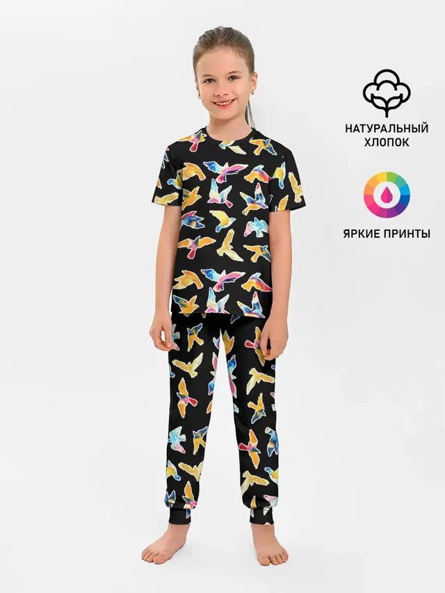 акварельные птицы