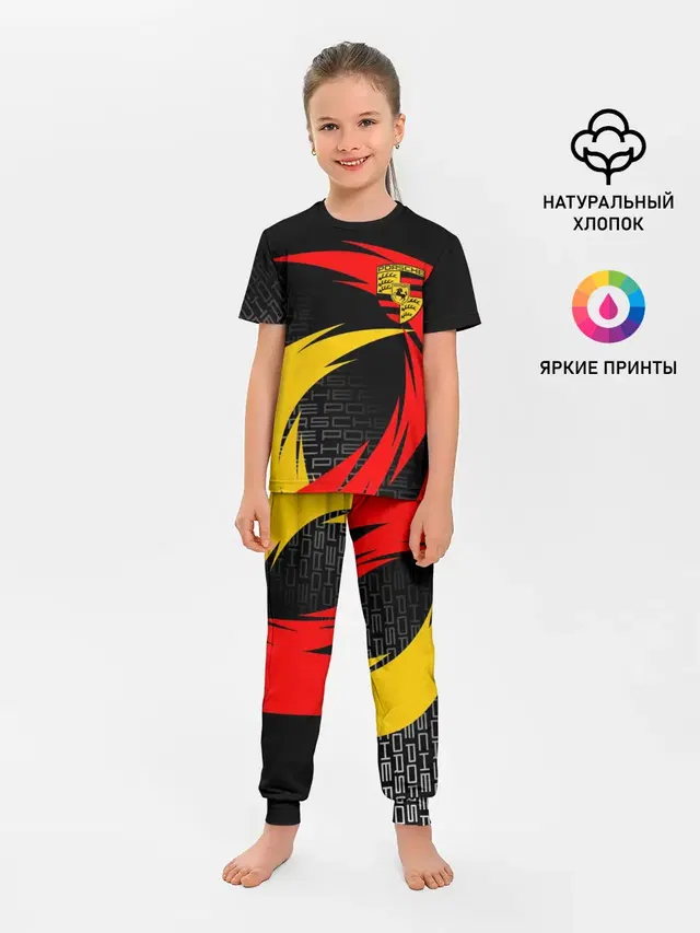 Детская пижама с брюками