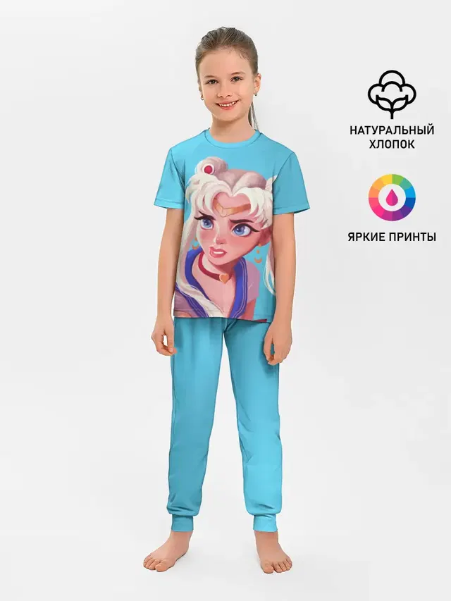 Детская пижама с брюками