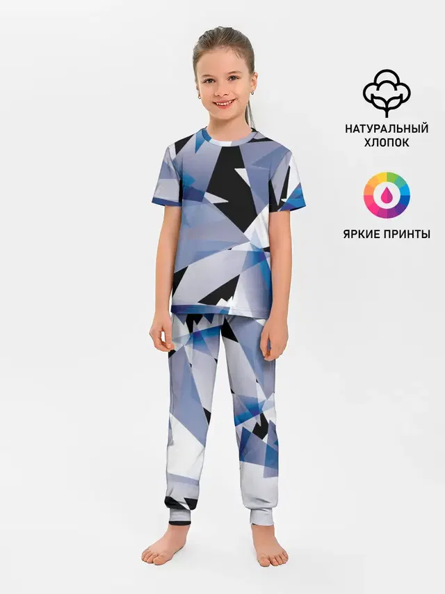 Детская пижама с брюками