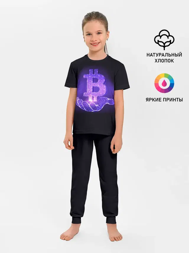 Детская пижама с брюками
