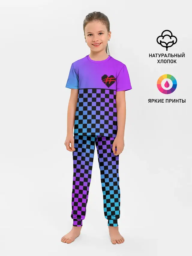 Детская пижама с брюками
