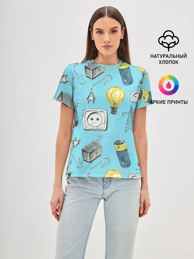 Женская базовая футболка