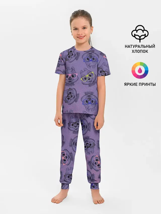Детская пижама с брюками