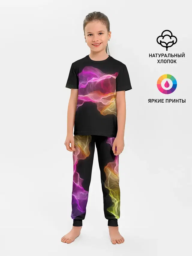 Детская пижама с брюками