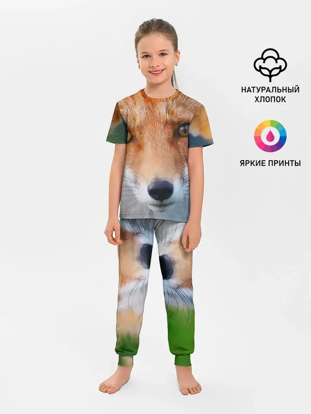 Детская пижама с брюками