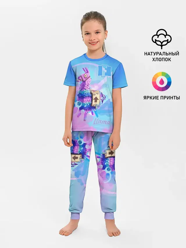 Детская пижама с брюками