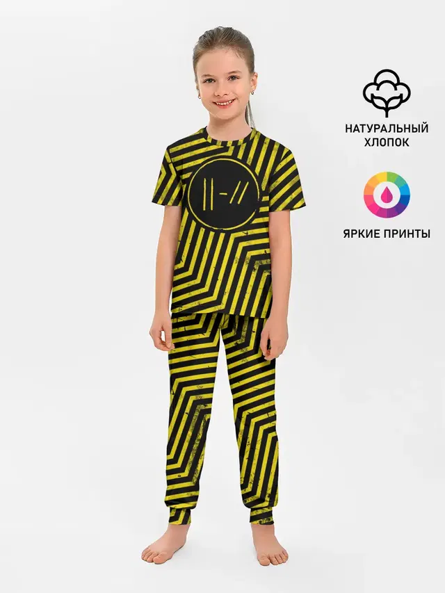 Детская пижама с брюками с принтом «symbol — Twenty One Pilots - Trench»