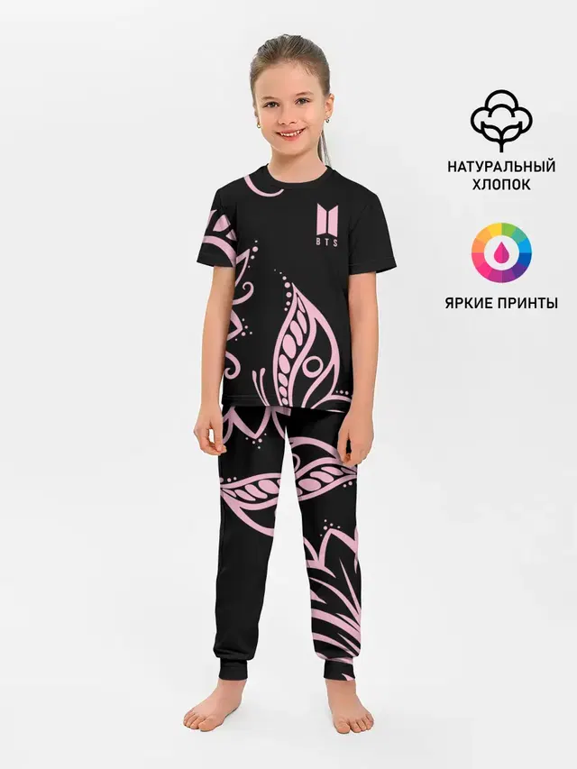 Детская пижама с брюками
