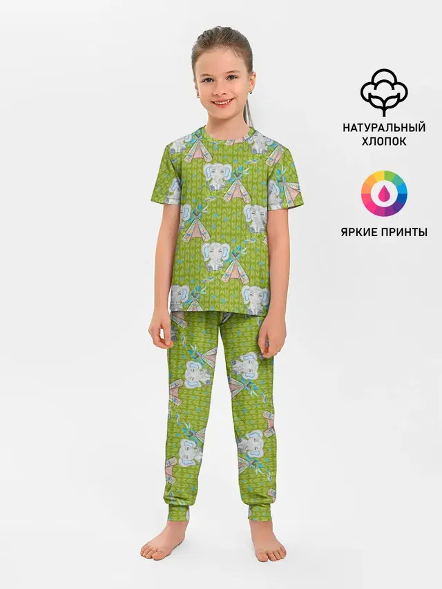 Слоник и вигвам
