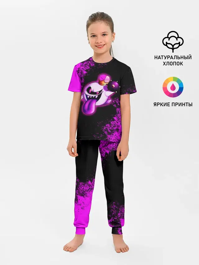 Детская пижама с брюками