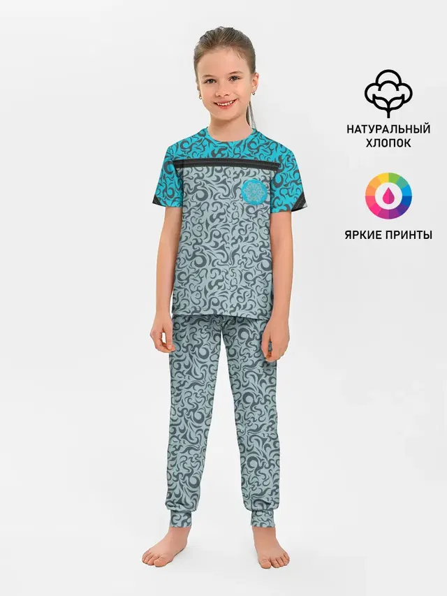 Детская пижама с брюками