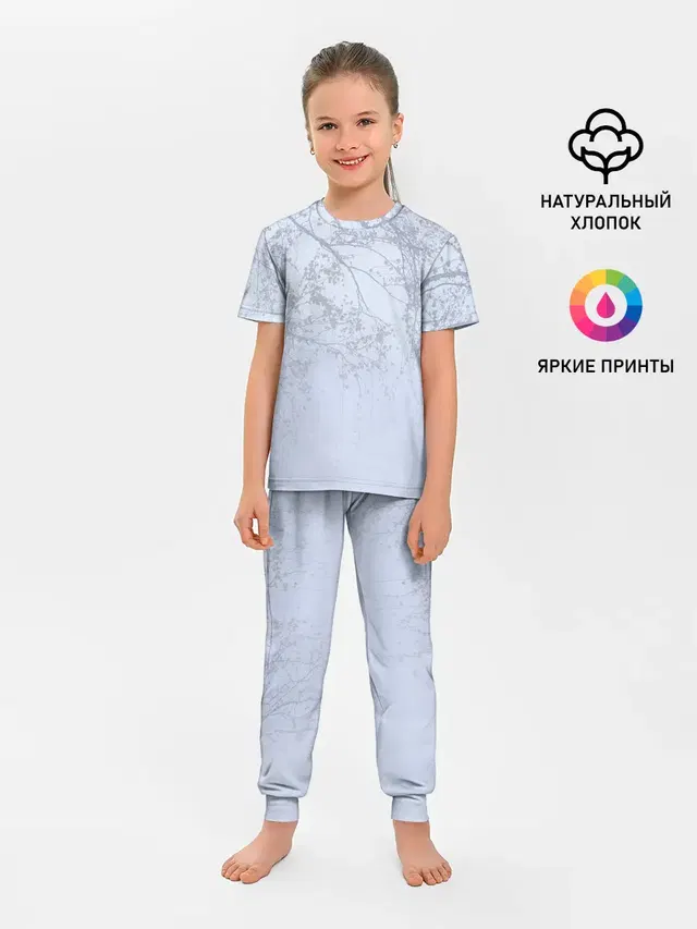 Детская пижама с брюками