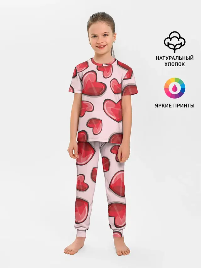Детская пижама с брюками