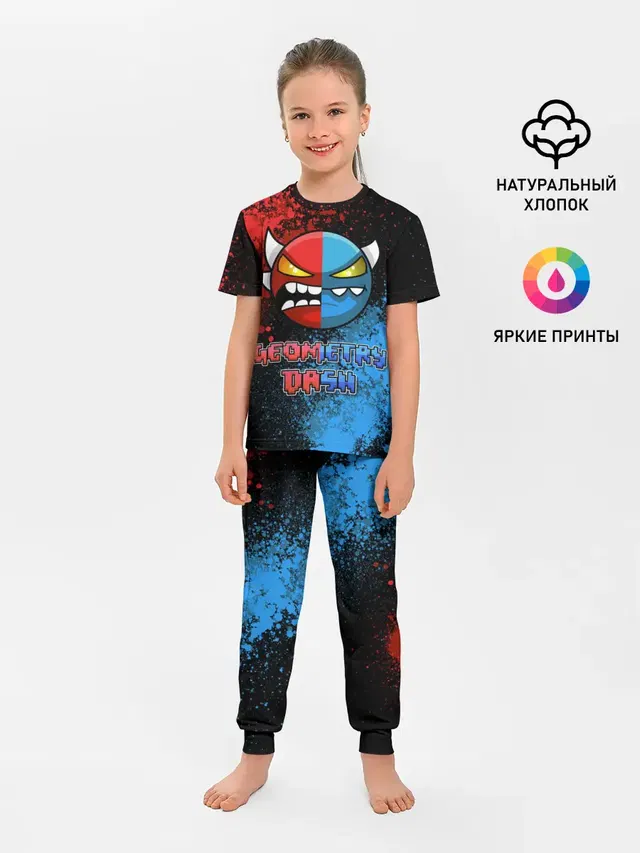 Детская пижама с брюками