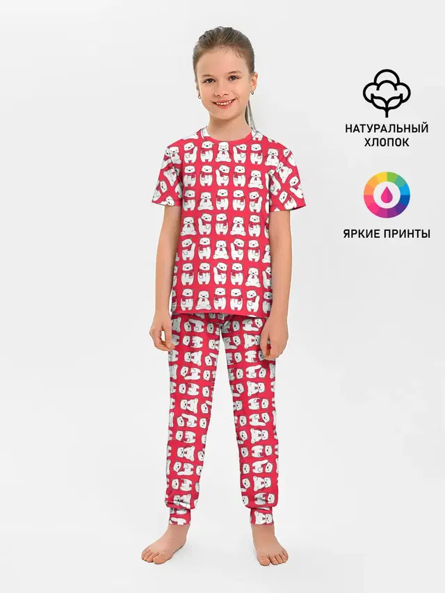 Мишки в шарфиках