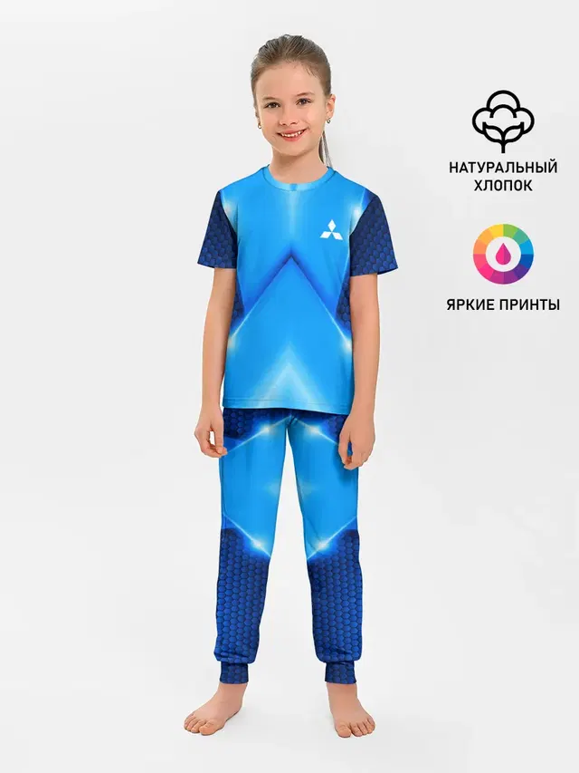 Детская пижама с брюками