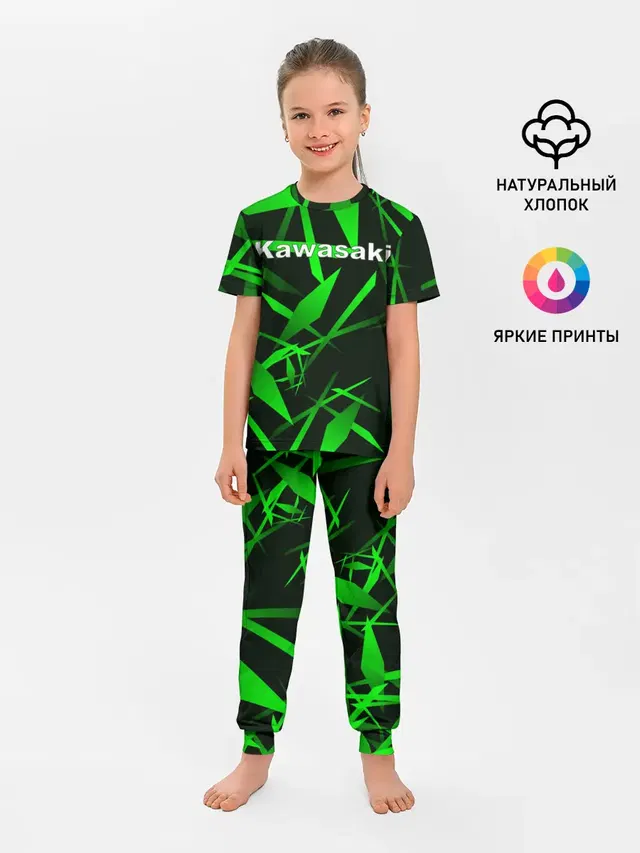 Детская пижама с брюками