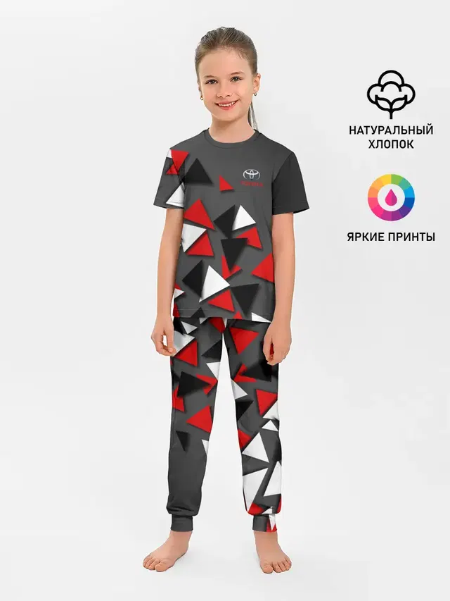 Детская пижама с брюками