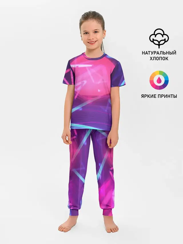 Детская пижама с брюками