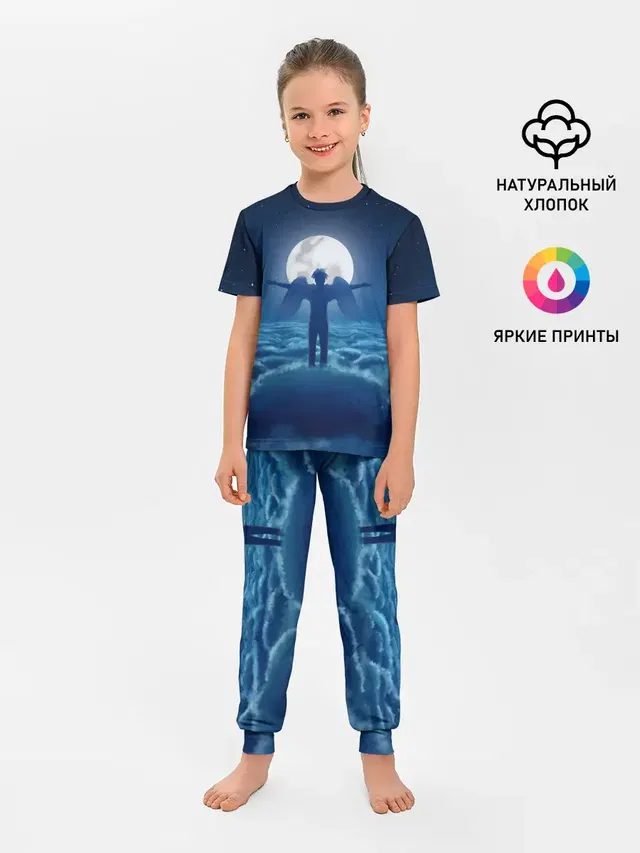 Детская пижама с брюками
