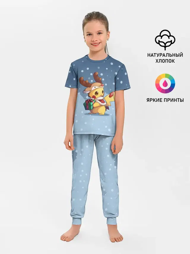Новогодний Пикачу