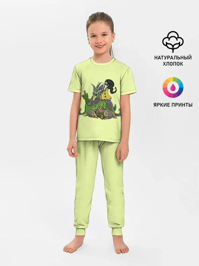 Детская пижама с брюками