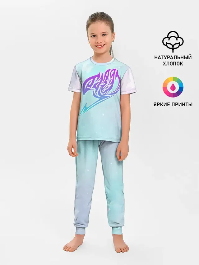 Хвост Феи радужный фон