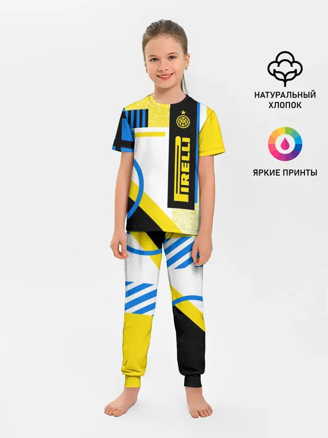 Детская пижама с брюками
