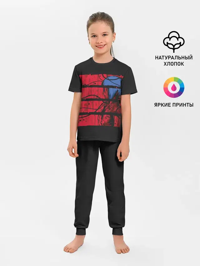 Детская пижама с брюками