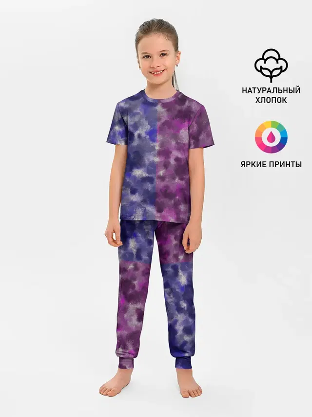 Детская пижама с брюками