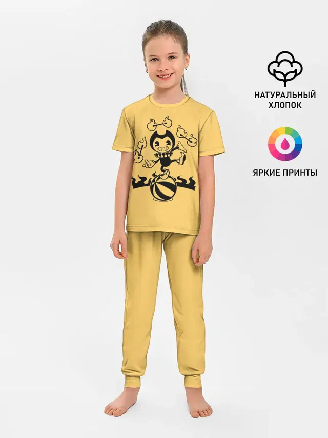 Детская пижама с брюками