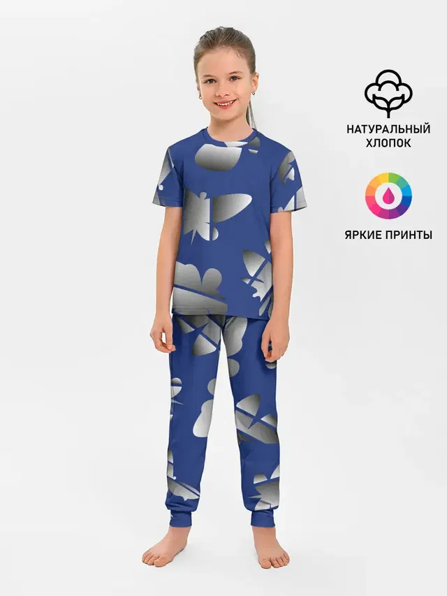 Детская пижама с брюками