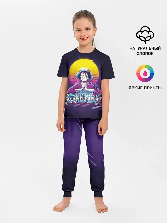 Детская пижама с брюками
