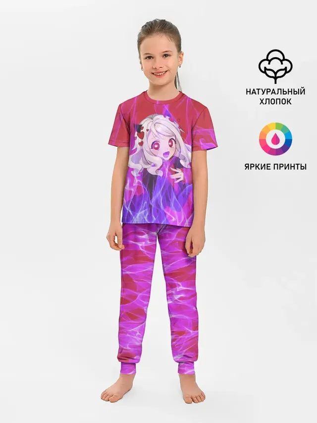 Детская пижама с брюками