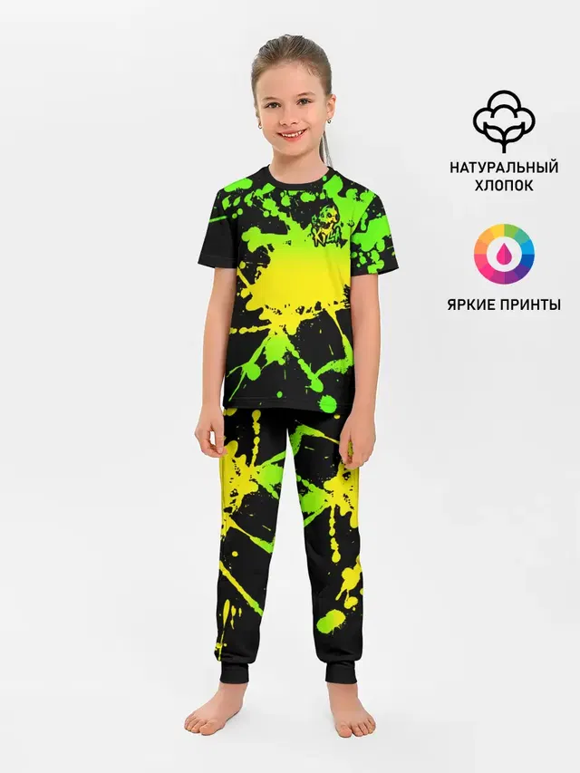 KILLA зеленые брызги