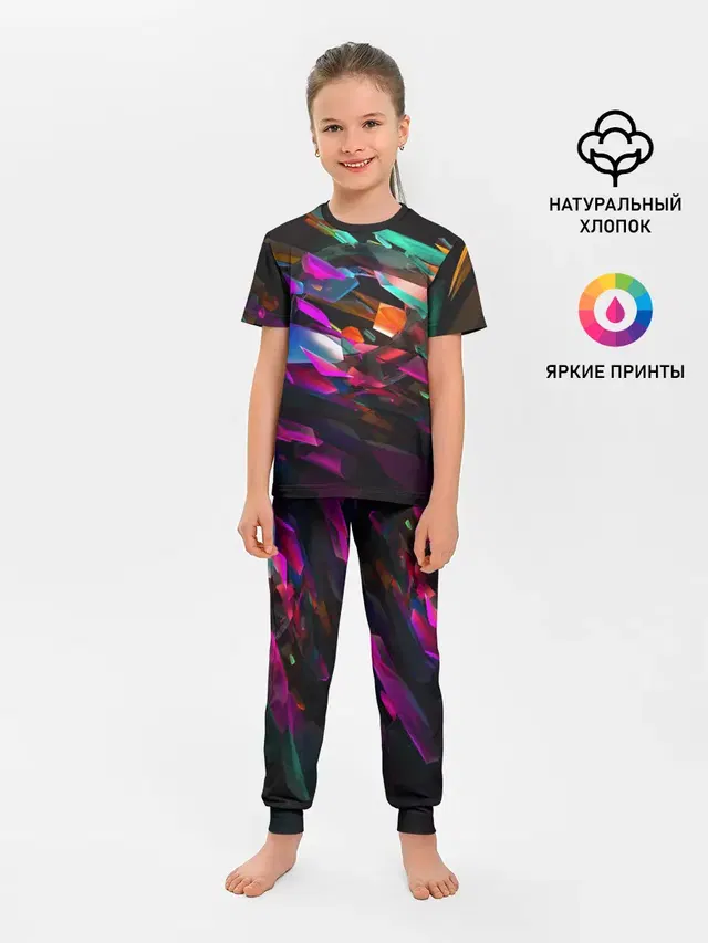 Детская пижама с брюками
