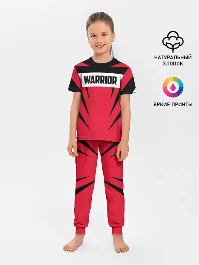 Детская пижама с брюками с принтом «MMA — Warrior»