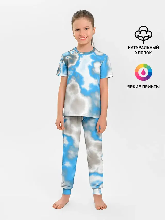 Детская пижама с брюками